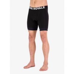 Spodenki rowerowe męskie Mons Royale Epic Merino Shift Bike Short Liner. Czarne szorty sportowe męskie Mons Royale, bez wzorów, sportowe. Za 375.71 zł.