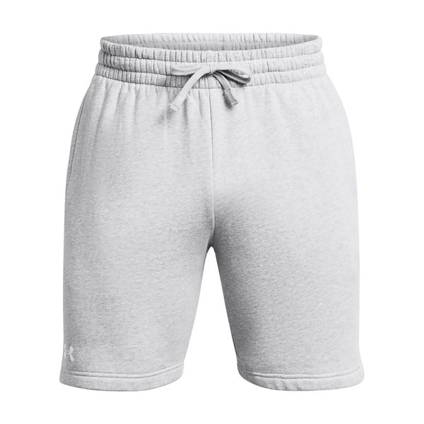 Spodenki treningowe męskie Under Armour Rival Fleece. Szare buty treningowe męskie Under Armour, bez wzorów, sportowe. Za 129.99 zł.