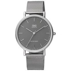 Zegarek Q&Q QA20-232 Fasion Mesh Unisex srebrny. Zegarki męskie marki Q&Q. Za 115.00 zł.