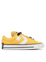 Converse Sneakersy Star Player 76 Puff A11484C Żółty. Żółte buty sportowe na co dzień męskie Converse, m, bez wzorów, z materiału, retro, bez ramiączek, bez kaptura. Za 269.99 zł.