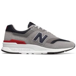 Buty unisex New Balance CM997HCJ - szare. Szare buty sportowe na co dzień męskie New Balance, l, bez wzorów, z materiału, klasyczne, bez ramiączek, bez kaptura. Za 299.99 zł.