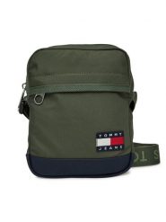 Tommy Jeans Saszetka Tjm Ess Daily Reporter AM0AM13389 Zielony. Zielone saszetki męskie Tommy Jeans, bez wzorów, z jeansu. Za 149.99 zł.