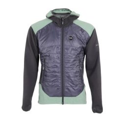 Techniczna hybrydowa kurtka męska Milo Nafo green - M. Fioletowe kurtki męskie Milo, na zimę, l, bez wzorów, sportowe, bez ramiączek, bez kaptura. W wyprzedaży za 399.00 zł.