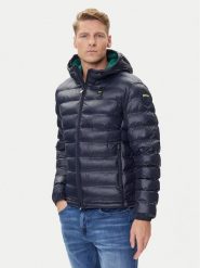 Blauer Kurtka przejściowa 25WBLUC02132 Granatowy Regular Fit. Niebieskie kurtki męskie Blauer, m, bez wzorów, z syntetyku, bez ramiączek, bez kaptura. Za 879.99 zł.