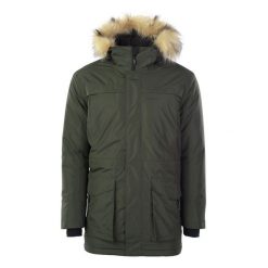 Kurtka męska ocieplana Hi-Tec Lasse - zielona, Rozmiar XXL. Zielone kurtki męskie Hi-tec, na zimę, m, bez wzorów, z materiału, bez ramiączek, bez kaptura. Za 309.99 zł.