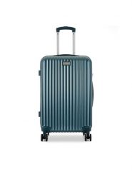 Semi Line Walizka średnia T5955-2 Granatowy. Niebieskie walizki męskie Semi-line, bez wzorów, z tworzywa sztucznego, średnie. Za 299.99 zł.