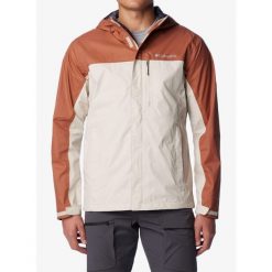 Kurtka z membraną męska Columbia Pouring Adventure II Jacket. Białe kurtki męskie Columbia, m, bez wzorów, sportowe, bez ramiączek, bez kaptura. Za 291.99 zł.