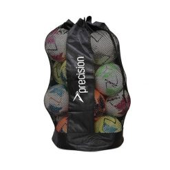 Torba na piłki Precision Jumbo. Czarne torby męskie na ramię Precision, bez wzorów, sportowe, na ramię. Za 187.00 zł.