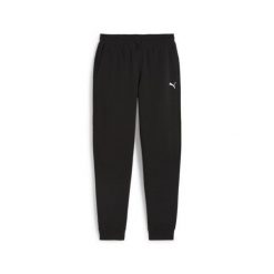 Spodnie Dresowe Sportowe Męskie Puma Rad/Cal Dk Cl. Czarne długie spodnie sportowe męskie Puma, bez wzorów, z dresówki, na fitness i siłownię. Za 363.00 zł.