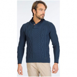 Sir Raymond Tailor Sweter Męski, Xxl, Niebieski. Niebieskie swetry męskie Sir Raymond Tailor, z wełny. W wyprzedaży za 199.00 zł.