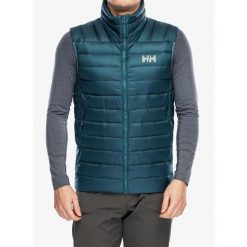 Kamizelka puchowa męska Helly Hansen Verglas Down Vest 2.0. Zielone kamizelki męskie Helly Hansen, m, z puchu, bez kaptura. Za 842.50 zł.