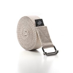 Pasek do jogi Kurma Poona. Białe paski męskie KURMA, bez wzorów, sportowe. Za 49.99 zł.