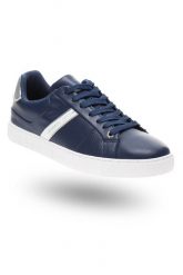 Granatowe sneakersy Versace Jeans ze srebrnymi wstawkami. Szare buty sportowe na co dzień męskie Versace Jeans, m, bez wzorów, z jeansu, bez ramiączek, bez kaptura. W wyprzedaży za 115.80 zł.