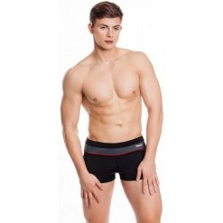 Męskie Spodenki Kąpielowe Grant. Czarne kąpielówki męskie Aqua-Speed, bez wzorów, sportowe. Za 87.99 zł.