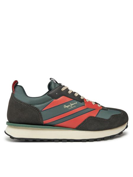Pepe Jeans Sneakersy PMS60025 Zielony. Zielone buty sportowe na co dzień męskie Pepe Jeans, m, bez wzorów, z jeansu, bez ramiączek, bez kaptura. Za 249.99 zł.
