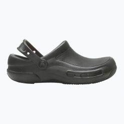 Klapki męskie Crocs Bistro Pro LiteRide Clog. Czarne klapki i japonki męskie Crocs, bez wzorów. Za 199.00 zł.