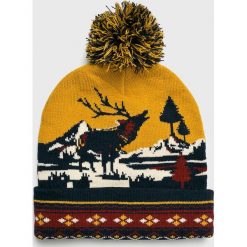 Medicine - Czapka XMASS. Brązowe czapki męskie MEDICINE, na zimę, z dzianiny. Za 49.90 zł.