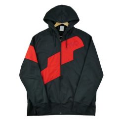 Second life - Męska czarna kurtka do dresu - Stan dobry. Czarne kurtki męskie Nike, m, bez wzorów, z dresówki, casualowe, bez ramiączek, bez kaptura. Za 97.25 zł.