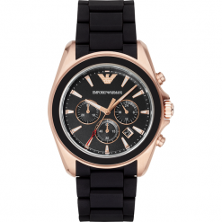 Zegarek EMPORIO ARMANI - Sigma AR6066 Black/Rose Gold/Black. Zegarki męskie marki KALENJI. Za 1,369.00 zł.