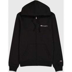 Bluza na co dzień męska CHAMPION na zamek z kapturem. Czarne bluzy z kapturem męskie CHAMPION, m, bez wzorów, z kapturem. Za 341.76 zł.