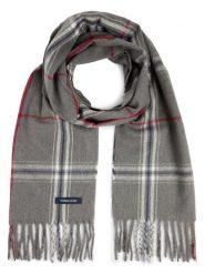 Andrew James Szalik męski Mężczyźni Sztuczne włókno szary w kratkę, ONE SIZE. Szare szaliki męskie Andrew James, bez wzorów, z włókna, biznesowe. Za 179.95 zł.