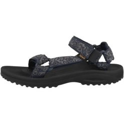 Buty do chodzenia męskie Teva Original Universal. Niebieskie buty trekkingowe męskie Teva, bez wzorów, z materiału, bez zapięcia, trekkingowe. Za 229.99 zł.