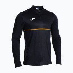 Bluza do biegania męska Joma Record III. Czarne bluzy nierozpinane męskie Joma, m, bez wzorów, sportowe, bez ramiączek, bez kaptura. Za 129.99 zł.