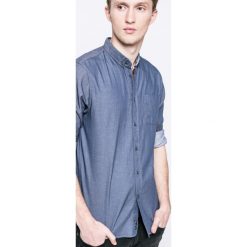 Tokyo Laundry - Koszula. Szare koszule męskie Tokyo Laundry, z bawełny, button down, z długim rękawem. W wyprzedaży za 39.90 zł.