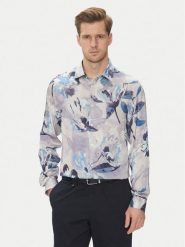 Marciano Guess Koszula 5GHH21 4467Z Błękitny Regular Fit. Niebieskie koszule męskie Marciano Guess, m, z aplikacjami, z wiskozy, bez kołnierzyka, bez ramiączek. Za 309.99 zł.