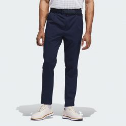 Spodnie Go-to Pleated. Niebieskie spodnie na co dzień męskie ADIDAS, bez wzorów, sportowe. Za 479.00 zł.