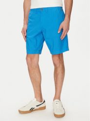 Napapijri Szorty materiałowe Nakuru 6 NP0A4HRV Niebieski Regular Fit. Niebieskie szorty męskie Napapijri, bez wzorów, z bawełny. Za 199.99 zł.