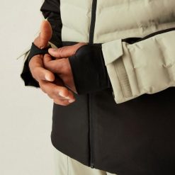 Kurtka narciarska męska z membraną Ollie III Dare 2b. Brązowe kurtki narciarskie i snowboardowe męskie Dare 2B, na zimę, l, bez wzorów, z tkaniny, bez kaptura, narciarskie. Za 699.99 zł.