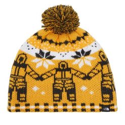 Czapka The North Face. Żółte czapki męskie The North Face, na zimę, bez wzorów. Za 129.99 zł.