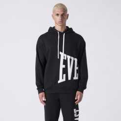 Bluza męska Everlast Exclusive Hoodie Logo. Czarne bluzy nierozpinane męskie EVERLAST, m, bez wzorów, casualowe, bez ramiączek, bez kaptura. Za 189.99 zł.