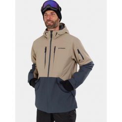 Kurtka Narciarska Męska Fundango Baily ECO Allmtn. Brązowe kurtki narciarskie i snowboardowe męskie Fundango, na zimę, m, bez wzorów, bez kaptura, narciarskie. Za 799.90 zł.