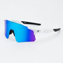 Okulary przeciwsłoneczne do biegania / jazdy na rowerze – kategoria 3. Białe okulary przeciwsłoneczne męskie HYSTRIDE, bez wzorów, sportowe. Za 265.00 zł.