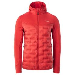 Męska Ocieplana Kurtka Elim PrimaLoft. Czerwone kurtki męskie ELBRUS, m, bez wzorów, z puchu, sportowe, bez ramiączek, bez kaptura. Za 368.99 zł.