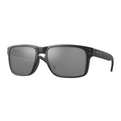 Okulary przeciwsłoneczne Oakley Holbrook. Czarne okulary przeciwsłoneczne męskie Oakley, bez wzorów, sportowe. Za 899.50 zł.