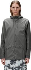 Kurtka męska Rains Kurtka unisex Rains Grey. Szare kurtki męskie Rains, m, bez wzorów, bez ramiączek, bez kaptura. Za 379.00 zł.