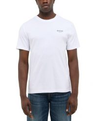 Męski T-Shirt Mustang Style Austin Bright White 1016857 2007. Białe t-shirty męskie Mustang, m, bez wzorów, bez kołnierzyka, bez ramiączek. Za 79.99 zł.