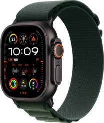 Smartwatch Apple Watch Ultra 2 GPS + Cellular 49mm Black Titanium Case Alpine Loop Medium Zielony (MX4R3QA/A). Czarne zegarki smartwatch Apple. Za 2,940.99 zł.