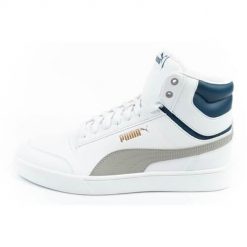 Buty do chodzenia męskie Puma Shuffle Mid. Buty sportowe na co dzień męskie Puma, m, bez wzorów, z materiału, bez ramiączek, bez kaptura, trekkingowe. Za 149.00 zł.