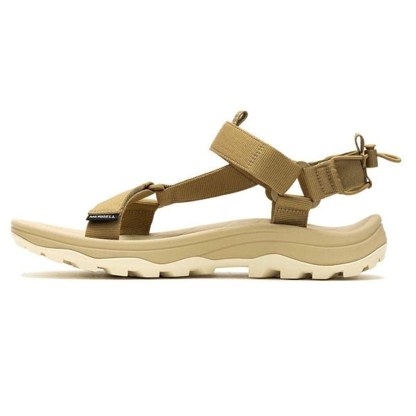 Sandały Męskie Merrell Speed Fusion Web Sport. Brązowe buty zimowe męskie Merrell, bez wzorów, sportowe, bez obcasa, bez zapięcia. Za 479.00 zł.