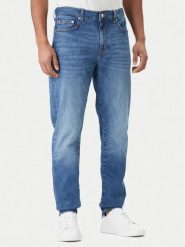 Tommy Hilfiger Jeansy Bleecker Jax Indigo MW0MW42316 Niebieski Slim Fit. Niebieskie jeansy męskie Tommy Hilfiger, bez wzorów, z bawełny. Za 569.99 zł.