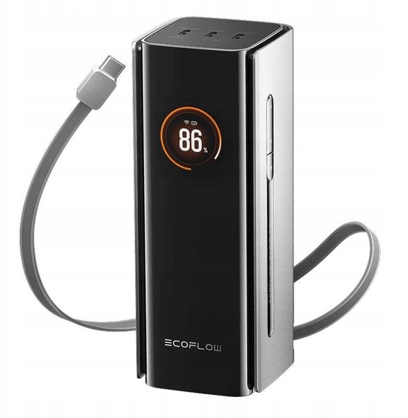 Powerbank EcoFlow RAPID Pro 20000 230W (wbudowany kabel 100W). Powerbanki ECOFLOW. Za 521.43 zł.