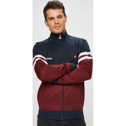 Ellesse - Bluza. Brązowe bluzy rozpinane męskie marki Ellesse, z aplikacjami, z bawełny. Za 319.90 zł.