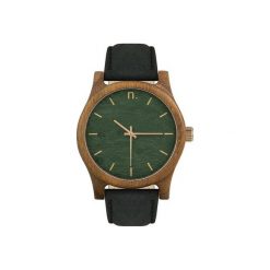 Drewniany zegarek classic 43 n009. Zielone zegarki męskie Neatbrand, ze skóry. Za 349.00 zł.