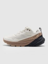 4F Niskie buty do trekkingu i trailu SPEED HIKER z membraną męskie - beżowe 43. Brązowe buty trekkingowe męskie 4f, bez wzorów, z gumy, bez zapięcia, do biegania. Za 349.99 zł.