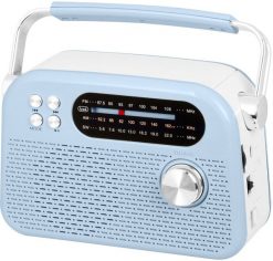 Radio Trevi RDA70BR04 USB Micro SD blue. Niebieskie radia Trevi. Za 90.21 zł.