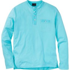 Shirt z długim rękawem Regular Fit bonprix morski. Koszulki męskie z długim rękawem marki 4f. Za 27.99 zł.